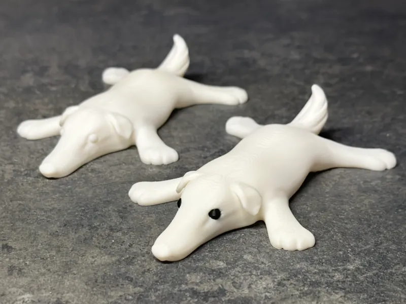 Lying Sighthound Dog