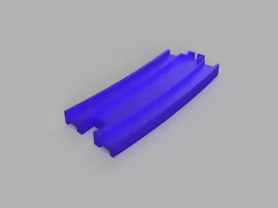 R430 Curved Rail 4-pack (24 pieces for one circle)