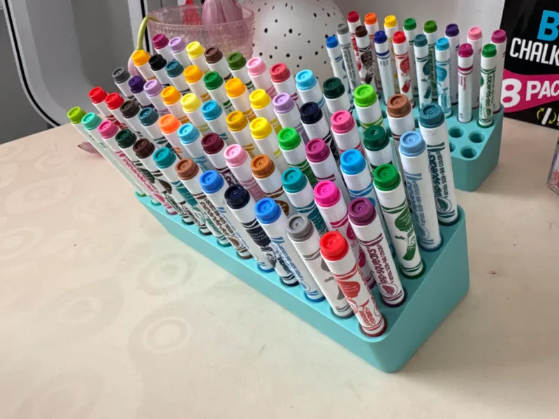 'Pip-Squeaks' Marker Organizer
