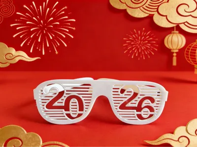 2026 New Year's Eve Glasses