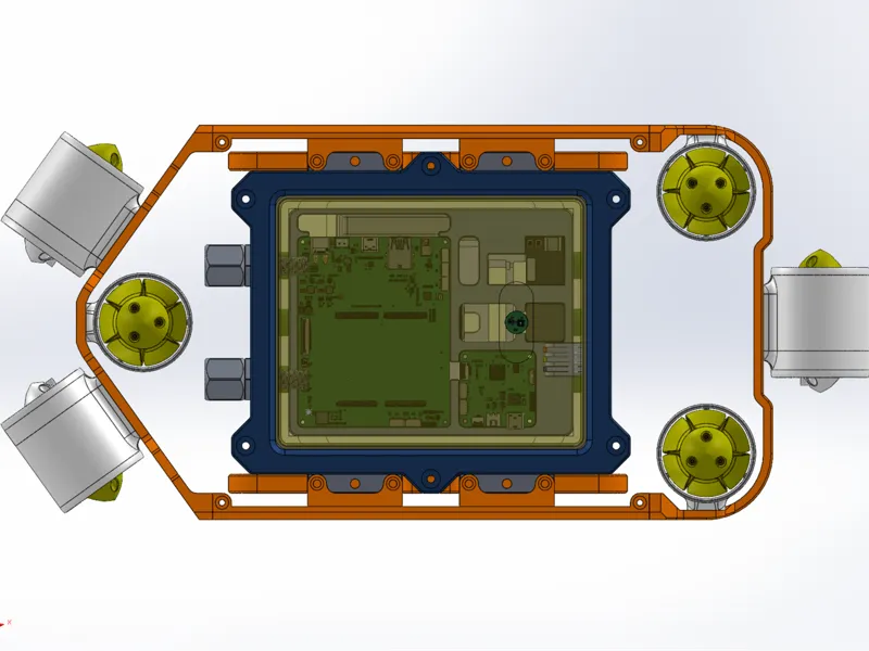 TinyAUV推进器框架