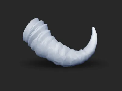 Cosplay Horn (Buffalo Horn)