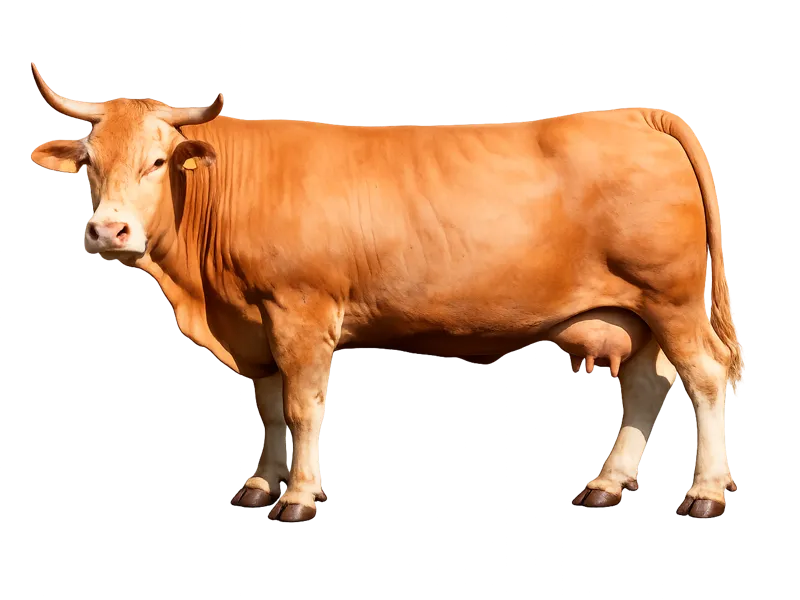 Vaca rubia gallega modelo 3