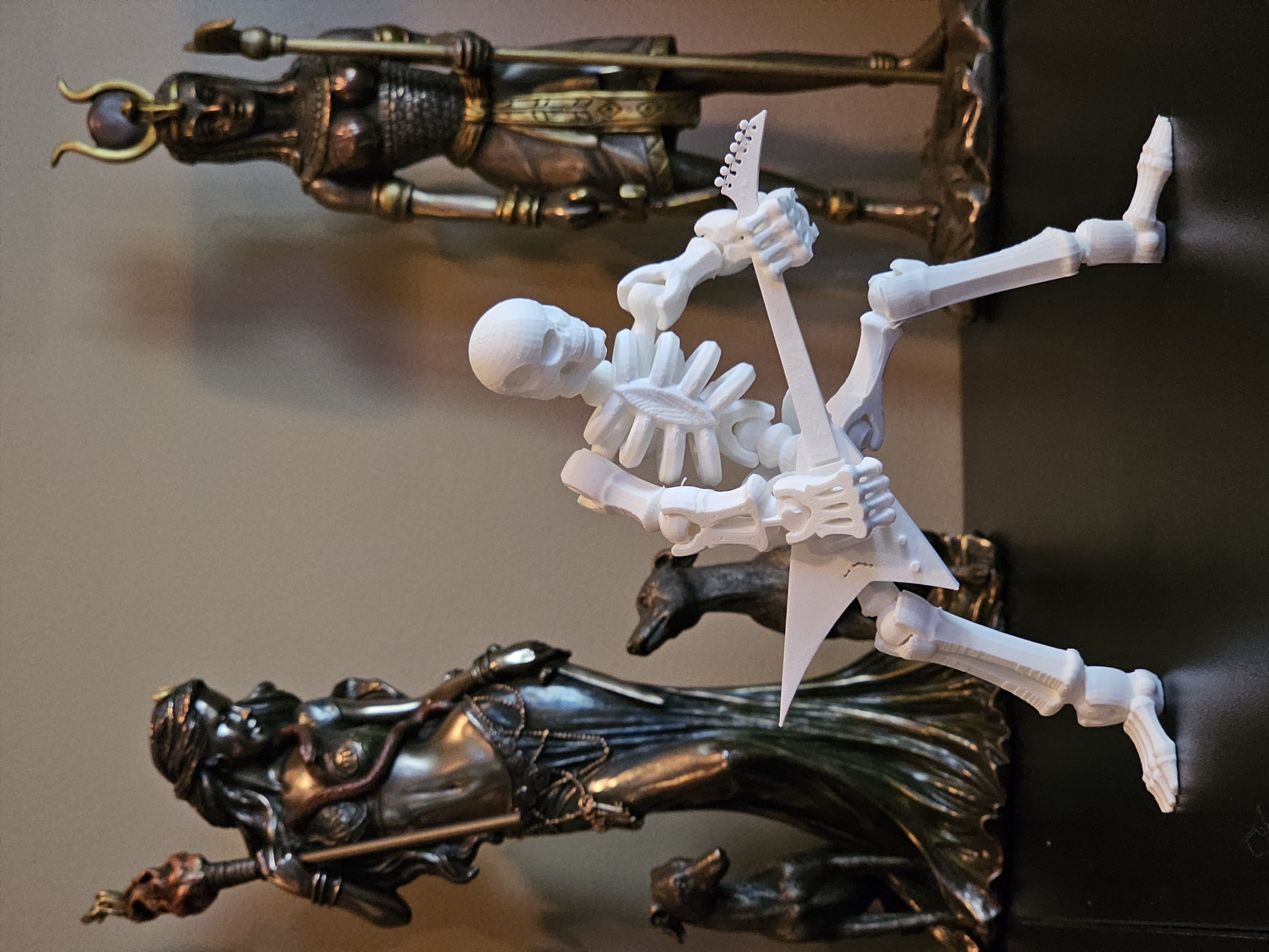Guitar for Poseable Skeleton