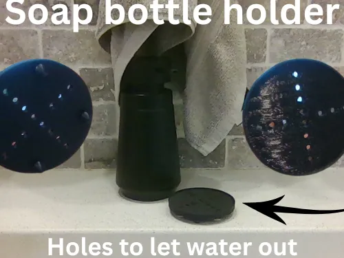 soap bottle holder