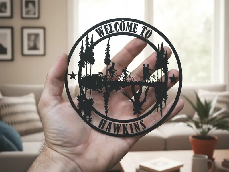 Wall Art Welcome to Hawkins Stranger Things