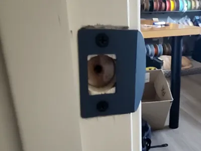 Door Strike Plate (Customizable)