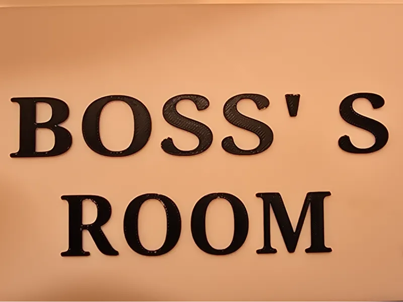 BOSS ' S ROOM