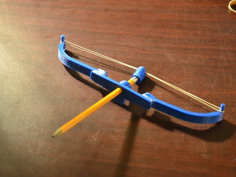 pencil launcher (all you need is a rubber band)