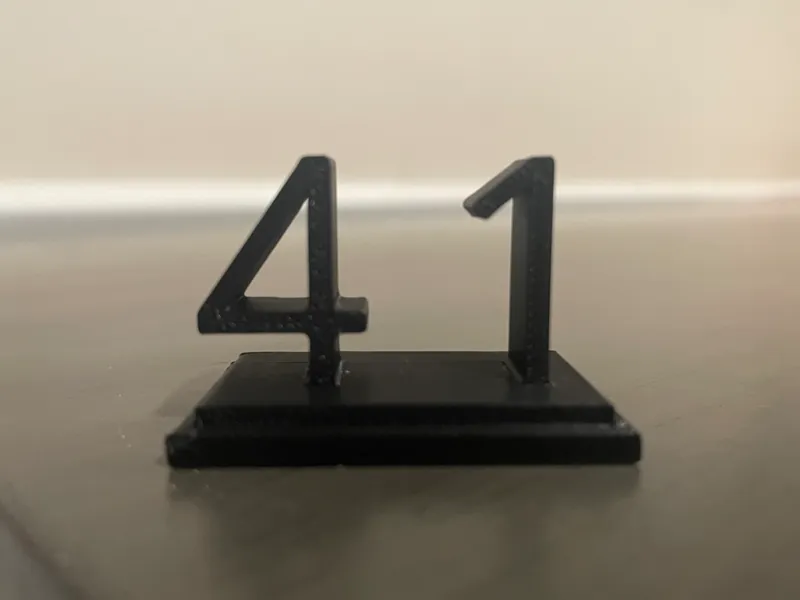 "41" Meme Statue