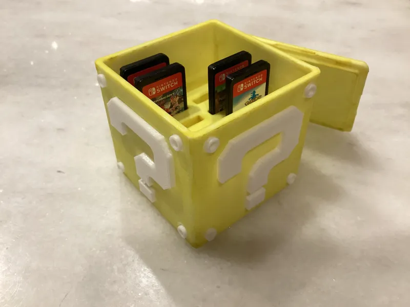 Mario question block-Nintendo card holder