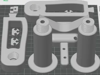 a1 mini dual spool holder