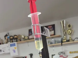 MTB Brake Bleed Syringe Support tool