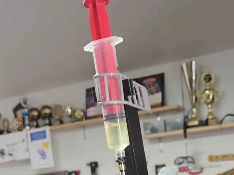 MTB Brake Bleed Syringe Support tool
