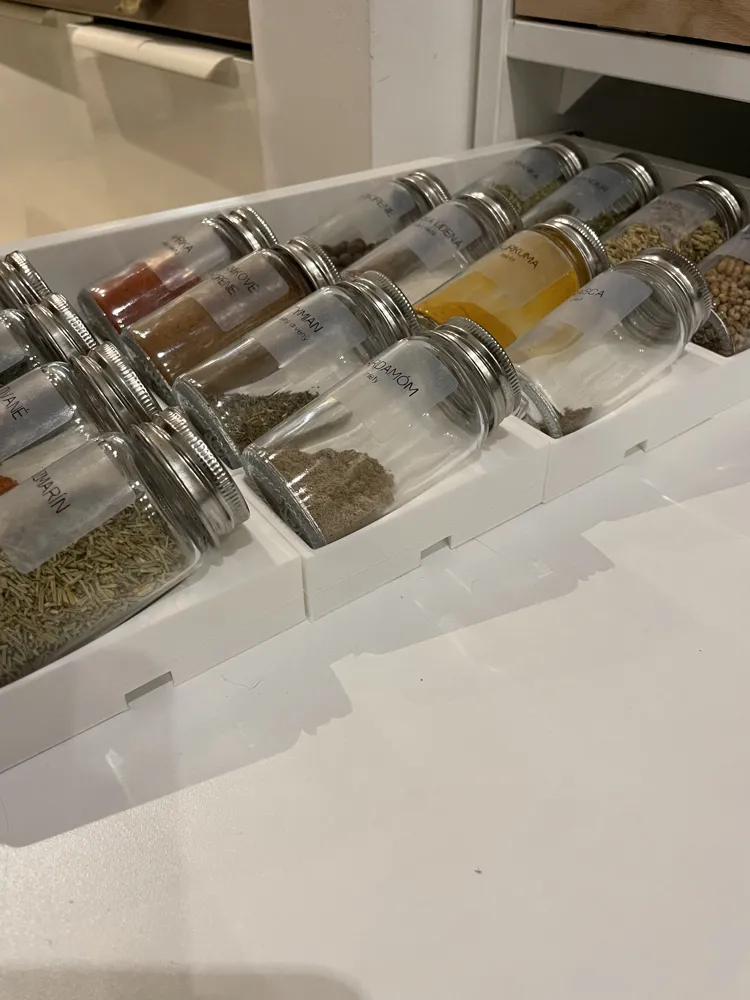 IKEA GULDFISK – Modularer Schubladen-Organizer für Gewürze – Kostenloses 3D-Druckmodell – MakerWorld