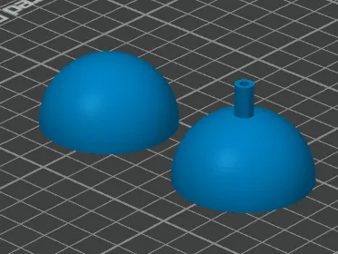 Firework bombshell for 45mm launcher