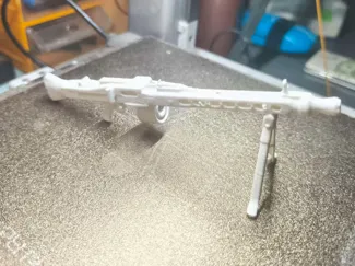 mg3轻机枪枪械模型不可发射（和平精英）