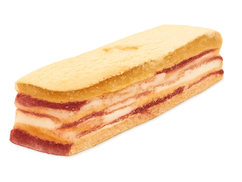 Barra crocante de frambuesa