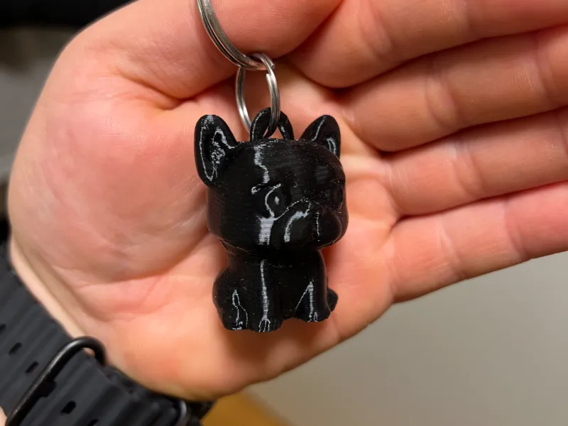 French Bulldog keychain