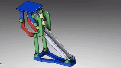 Self-Leveling Parallel Linkage Mechanism