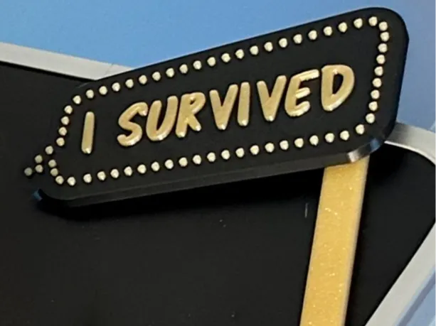 I Survived Photo Prop