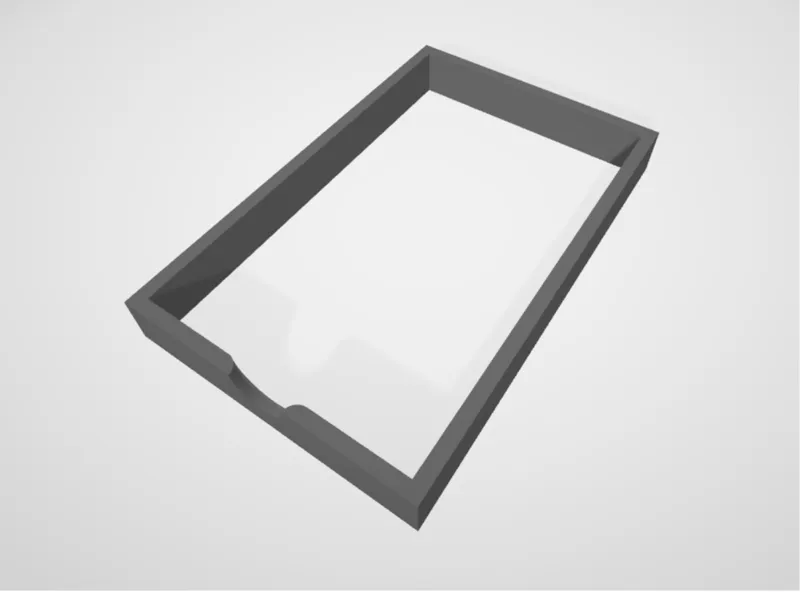 Notebook tray