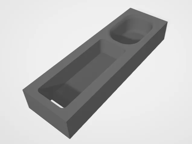 Wallet slot + gel slot