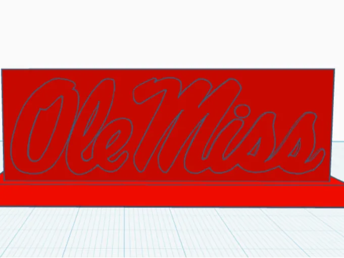 Ole Miss Logo (1 color only)