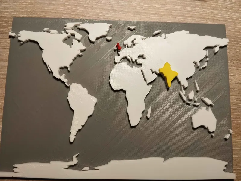 world map