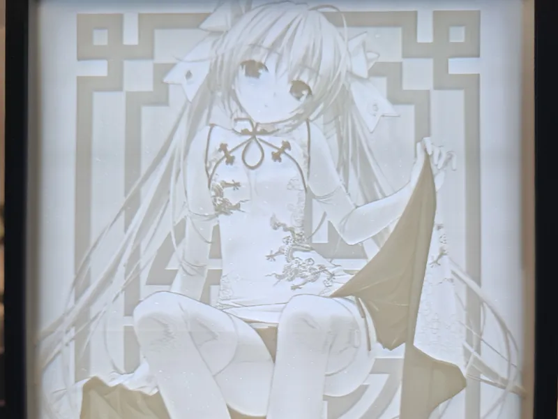 春日野穹 Kasugano Sora 透光浮雕