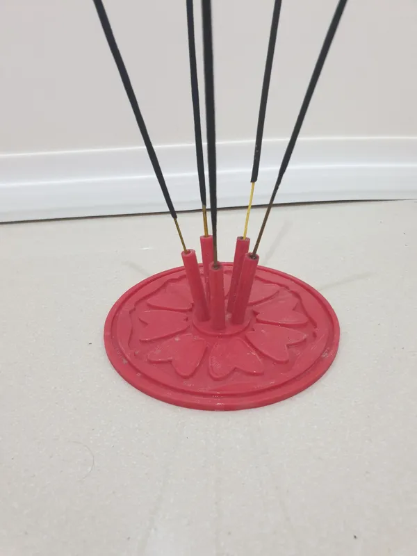 Lotus Incense Dish - Flat Bottom version