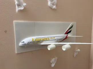 A380 wall decor ( blank white )