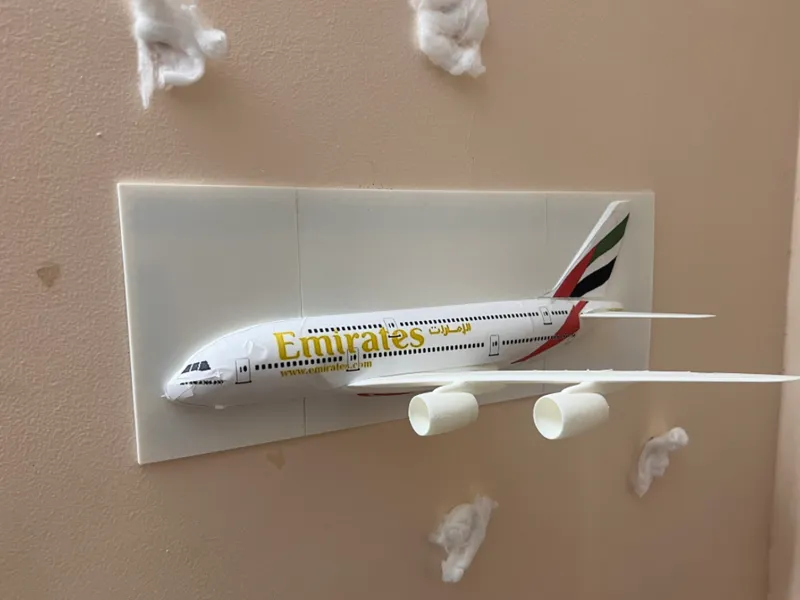A380 wall decor ( blank white )
