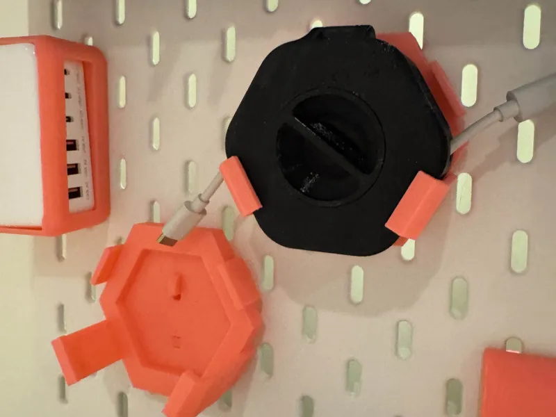 IKEA SKÅDIS Portable Cable Organizer Mount