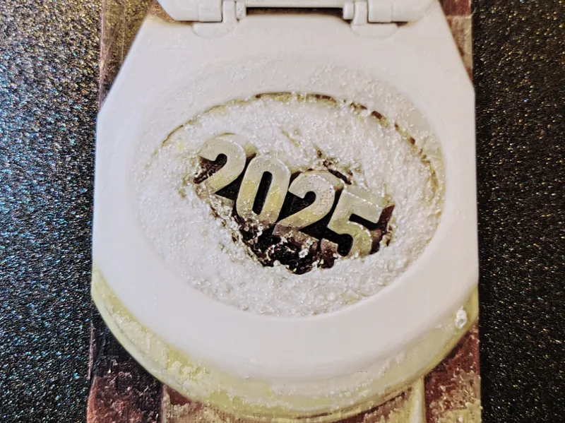Hueforge Toilette schlechtes Jahr 2025 