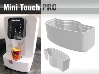 Aqua global Mini Touch PRO - Tropfschalen Erhöhung