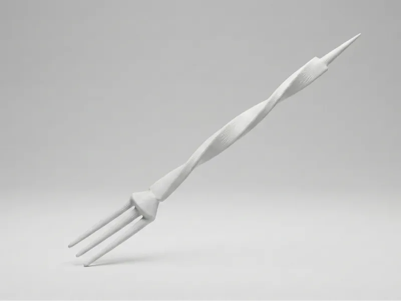 Aesthetic 2-in-1 Hookah Fork & Poker