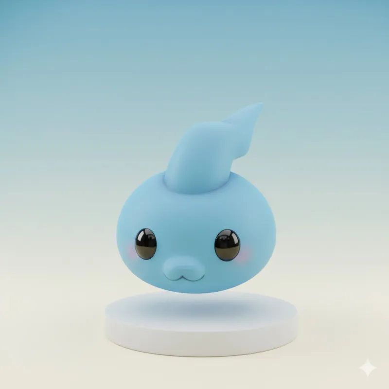 Chicomon Digimon Creature Model