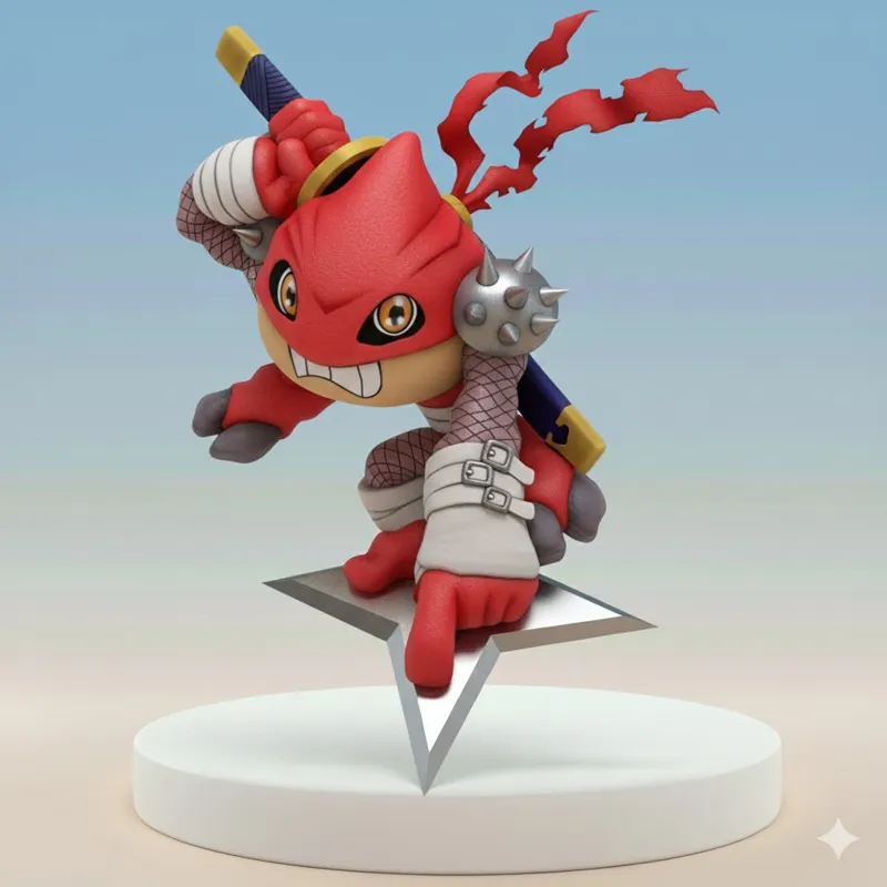 Igamon Digimon Creature Model