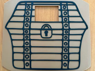 Treasure chest lid for small IKEA Trofast box