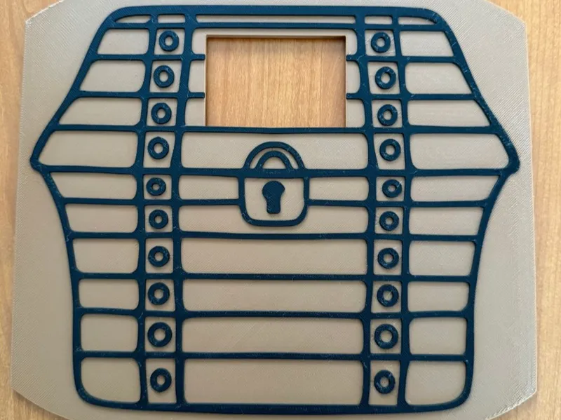 Schatkist deksel kleine trofastbak van IKEA