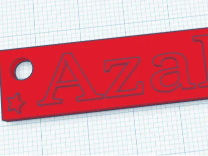 Keychain Azalea