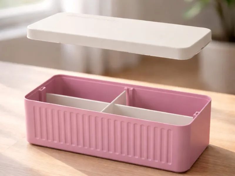 Caja con separadores