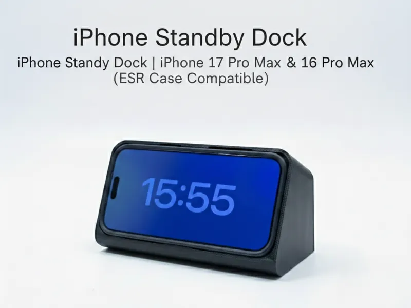 iPhone Standby Dock iPhone 17 Pro Max ESR Case