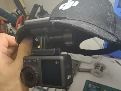 DJI Action Camera Baseball Cap First-Person View Mount