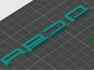 Porsche font for letter board