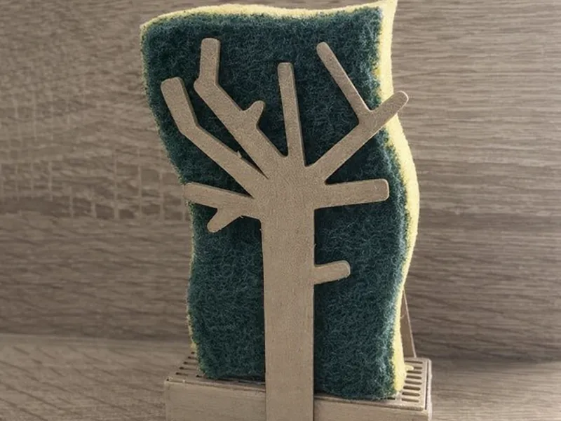Minimal Drain Sponge Holder