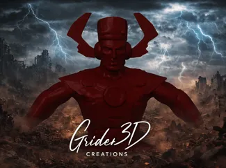 Galactus Bust – Display Model