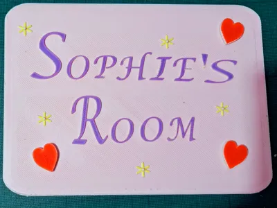 Room plaque