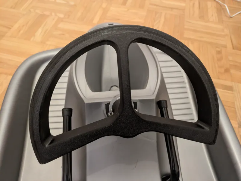 Steering slide - steering wheel 